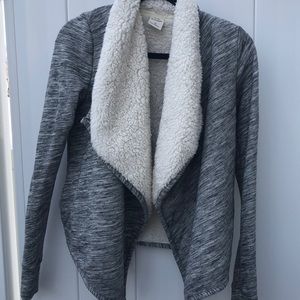 Abercrombie and Fitch Fleece Cardigan